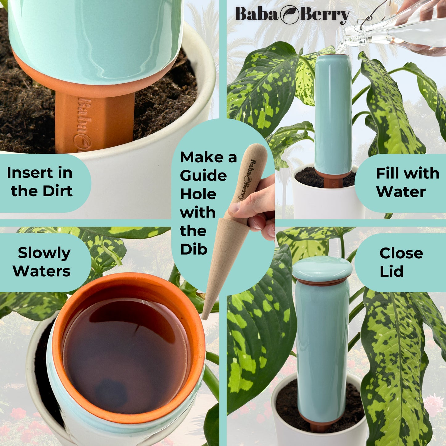 AcquaTerra Terracotta Watering Spikes
