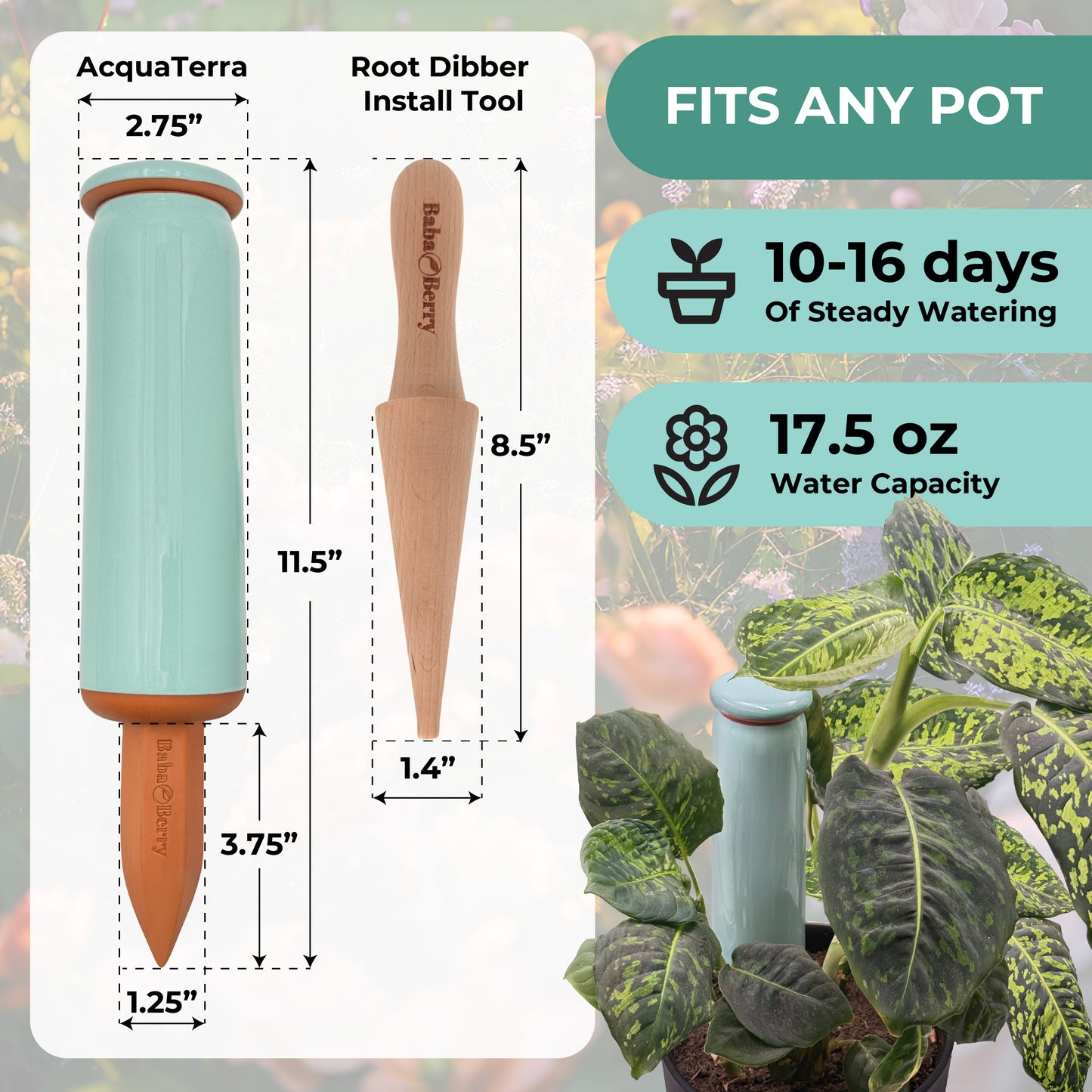 AcquaTerra Terracotta Watering Spikes